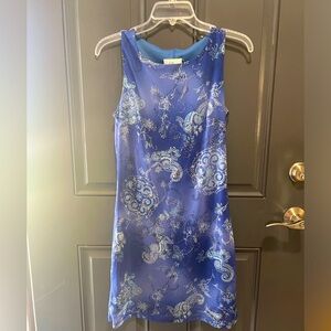 IZ Byer California Sleeveless Blue Dress